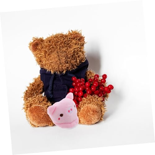 CLISPEED Plüsch Puppenschuhe Mädchen Zubehör Kuschelige Schweinchen Hausschuhe Winter Puppenaccessoires Niedliche Cartoon Design Langlebig rutschfest für Puppen CLISPEED Plüsch Puppenschuhe Mädchen Zubehör Kuschelige Schweinchen Hausschuhe Winter Puppenaccessoires Niedliche Cartoon Design Langlebig rutschfest für Puppen von CLISPEED
