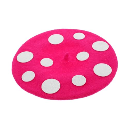 CLISPEED Plüschhut für Cosplay Partys Kawaii Cartoon Kopfbedeckung Baskenmütze für Lustiges Kostümzubehör für Halloween von CLISPEED