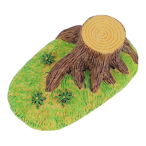 CLISPEED Praktisches Miniatur DIY Dekor Trockenes Grasland für Feengarten Basteln Kreatives Landschaftsmodell Grün von CLISPEED