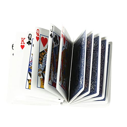 CLISPEED Prank-Poker-Karte Tricks-Tool Pokerkarten-Spielzeug Trickkarten Prop Performance-pokerkarte Tischspiele Für Partys Pokerkarte Spielen Straßentricks Hautnah Stütze Kartenspielen von CLISPEED