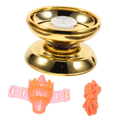CLISPEED Professioneller Yo Yo Ball aus Legierung Reaktionsschnelles String Ball für Anfänger Fördert Fingerfertigkeit und Hand Auge Koordination Kompakt und Leicht für Draußen Geeignet CLISPEED Professioneller Yo Yo Ball aus Legierung Reaktionsschnelles String Ball für Anfänger Fördert Fingerfertigkeit und Hand Auge Koordination Kompakt und Leicht für Draußen Geeignet von CLISPEED