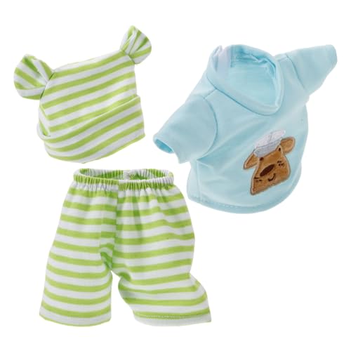 CLISPEED Puppenanzug Outfit für Amerikanische Puppen Langlebige und Detailreiche Babypuppen Kleidung Modischer Accessoires für Kreatives von CLISPEED