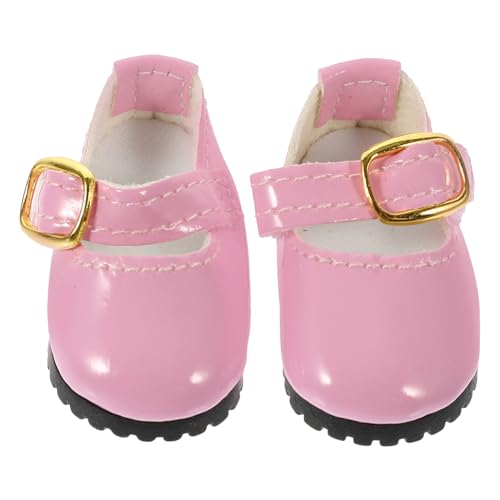 CLISPEED Puppenschuhe für Mädchen Niedliche Rosa Leder Schuhe für Bjd Puppen als Puppenzubehör für Verkleiden von Puppen für und Partys CLISPEED Puppenschuhe für Mädchen Niedliche Rosa Leder Schuhe für Bjd Puppen als Puppenzubehör für Verkleiden von Puppen für und Partys von CLISPEED