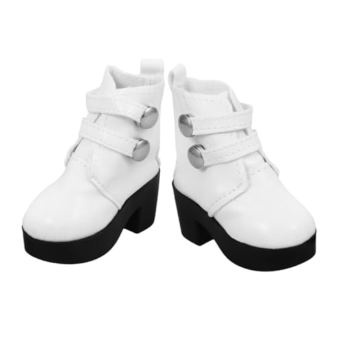 CLISPEED Puppenstiefel aus PU Hohe Schuhe für Mädchenpuppen Strapazierfähige Puppenschuhe zum Verkleiden Modische Accessoires für Puppenkleidung und Spielzeit CLISPEED Puppenstiefel aus PU Hohe Schuhe für Mädchenpuppen Strapazierfähige Puppenschuhe zum Verkleiden Modische Accessoires für Puppenkleidung und Spielzeit von CLISPEED