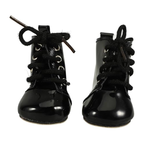 CLISPEED Puppenstiefel aus Pu Realistische Miniatur Puppenschuhe Langlebig und Leicht Passend für Mädchenpuppen Modisch und Farblich Vielseitig Kombinierbar von CLISPEED