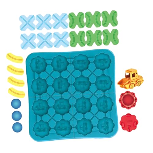 CLISPEED Puzzle Set mit Fahrzeugen und Flexibler Rennbahn Pädagogisches DIY Gleis Fahrzeugspiel Fördert Logisches Denken und Transportwissen für Jungen und Mädchen von CLISPEED