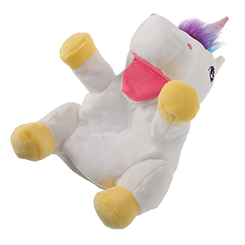 CLISPEED Realistische Einhorn Handpuppe aus Weichem Plüsch Waschbar Dekoratives für Fördert Kreativität und Koordination Pädagogisches Handspielzeug für Fantasievolles Geschichtenerzählen CLISPEED Realistische Einhorn Handpuppe aus Weichem Plüsch Waschbar Dekoratives für Fördert Kreativität und Koordination Pädagogisches Handspielzeug für Fantasievolles Geschichtenerzählen von CLISPEED