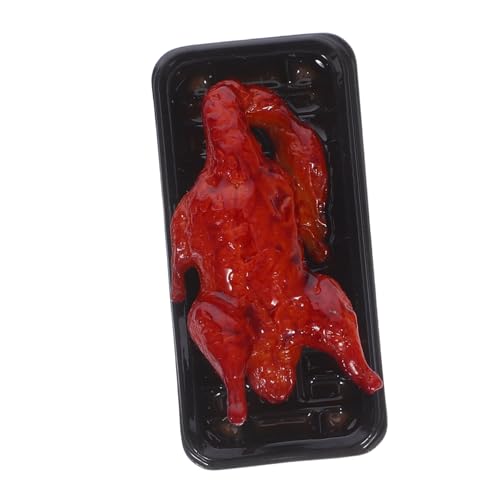 CLISPEED Realistische Küchenaccessoires für Puppenhäuser Fotorequisiten für Restaurant Dekoration und Rollenspiele von CLISPEED