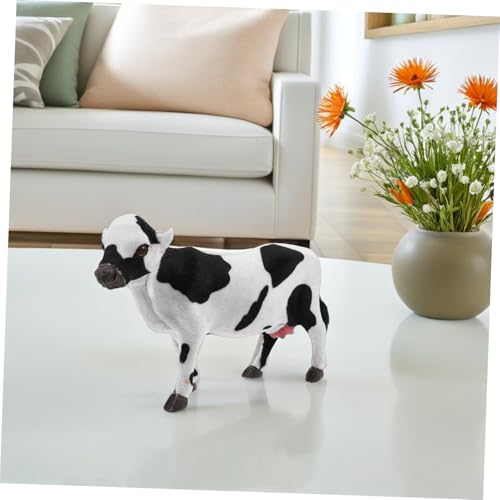 CLISPEED Realistische Kuh Figur Resin Tiermodell Miniatur Bauernhof Tiere Lernspielzeug Dekoration Fotografie Requisite Edukativ Vielseitig CLISPEED Realistische Kuh Figur Resin Tiermodell Miniatur Bauernhof Tiere Lernspielzeug Dekoration Fotografie Requisite Edukativ Vielseitig von CLISPEED