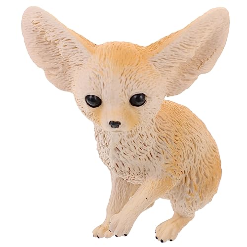 CLISPEED Realistische Ohrfuchs Figur aus Stabilem Kunststoff Detailgetreues Wüstenwildtier Modell Dekorative Tisch Regaldekoration für Naturliebhaber Handbemalt CLISPEED Realistische Ohrfuchs Figur aus Stabilem Kunststoff Detailgetreues Wüstenwildtier Modell Dekorative Tisch Regaldekoration für Naturliebhaber Handbemalt von CLISPEED