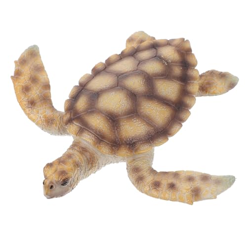 CLISPEED Realistisches Schildkrötenmodell Künstliche Schildkröte für Kinder Langlebiges Kunststoffspielzeug Tierfigur für Heimdekoration Fördert Kreativität und von CLISPEED