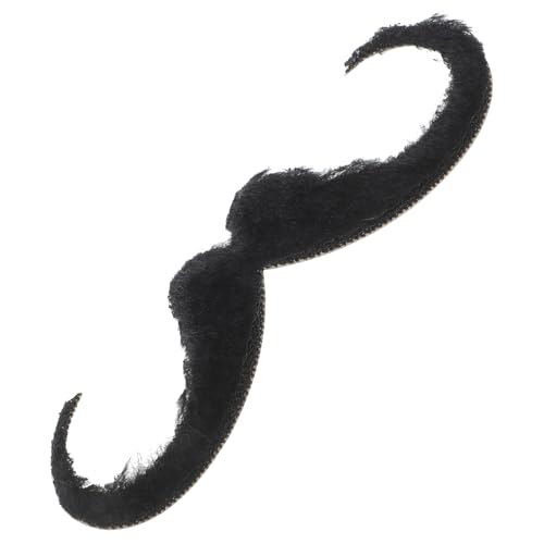 CLISPEED Realistischer Selbstklebender Falscher Schnurrbart Simulation Halloween Cosplay für Männer Party Kostüm Zubehör CLISPEED Realistischer Selbstklebender Falscher Schnurrbart Simulation Halloween Cosplay für Männer Party Kostüm Zubehör von CLISPEED