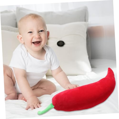 CLISPEED Realistisches Chili Plüschspielzeug für Kleinkinder Jahre Kognitives Lernspiel Fördert Fantasie und Rollenspiel für Kaufladen und Kindergarten Vielseitiges Früchte CLISPEED Realistisches Chili Plüschspielzeug für Kleinkinder Jahre Kognitives Lernspiel Fördert Fantasie und Rollenspiel für Kaufladen und Kindergarten Vielseitiges Früchte von CLISPEED