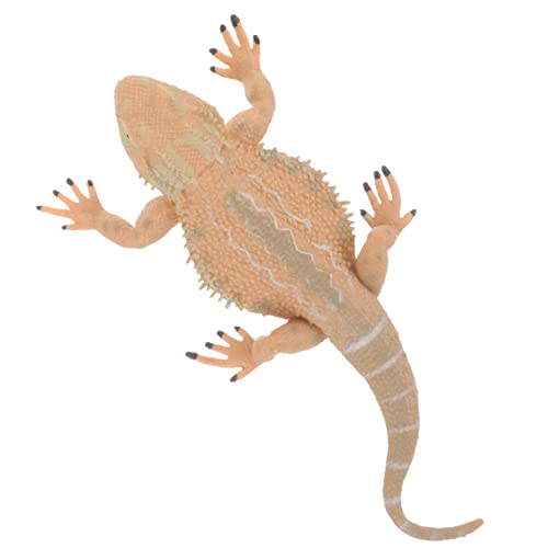 CLISPEED Realistisches Echsenmodell aus Kunststoff Pädagogisches für Lebendige Reptilische Figur für Schule Park und Zuhause Fördert Tierwissen und Kreativität CLISPEED Realistisches Echsenmodell aus Kunststoff Pädagogisches für Lebendige Reptilische Figur für Schule Park und Zuhause Fördert Tierwissen und Kreativität von CLISPEED