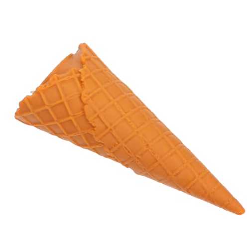 CLISPEED Realistisches Eiscreme Deko Modell aus Robustem Leichter Fake Eistüte für Party und Küchen Dekoration Dekorativer Eiscreme Prop als Food Display und Fotorequisite von CLISPEED