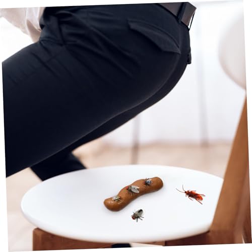 CLISPEED Realistisches Fake Poop mit Falschen Kothaufen Realistischen Maden Kakerlaken und Fliegen Scherzartikel für Aprilscherz Partyspaß und Lustige Streiche CLISPEED Realistisches Fake Poop mit Falschen Kothaufen Realistischen Maden Kakerlaken und Fliegen Scherzartikel für Aprilscherz Partyspaß und Lustige Streiche von CLISPEED