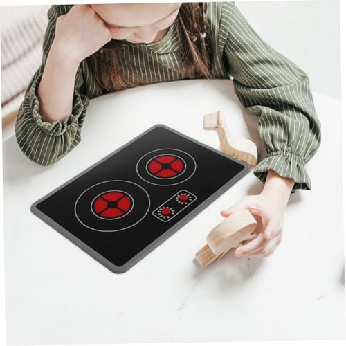 CLISPEED Realistisches Induktionskochfeld Spielküche Zubehör für Kleinkinder Interaktives Küchenspielzeug mit Lichtfunktion Fördert Feinmotorik und Soziale Fähigkeiten Geeignet für Jungen CLISPEED Realistisches Induktionskochfeld Spielküche Zubehör für Kleinkinder Interaktives Küchenspielzeug mit Lichtfunktion Fördert Feinmotorik und Soziale Fähigkeiten Geeignet für Jungen von CLISPEED