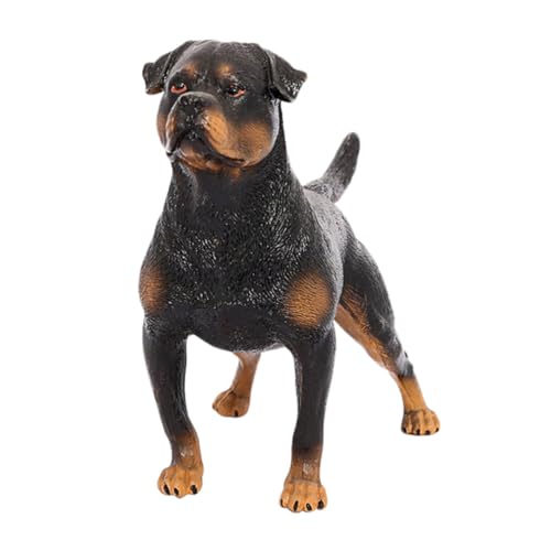 CLISPEED Realistisches Rottweiler Hund Modell aus Kunststoff Robustes Geruchloses und Dekoration Kognitives Lernspielzeug für Widerstandsfähig gegen Stöße als Miniatur Figur und Desktop CLISPEED Realistisches Rottweiler Hund Modell aus Kunststoff Robustes Geruchloses und Dekoration Kognitives Lernspielzeug für Widerstandsfähig gegen Stöße als Miniatur Figur und Desktop von CLISPEED