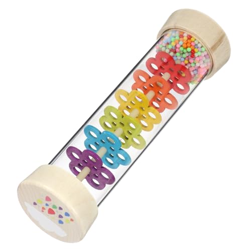 CLISPEED Regenstick Holzspielzeug Kognitives Musikinstrument für Frühe Bildung Handliches Langlebiges Holzspielzeug zur Sensorischen und Hand Augen Koordination für Junge Mädchen und CLISPEED Regenstick Holzspielzeug Kognitives Musikinstrument für Frühe Bildung Handliches Langlebiges Holzspielzeug zur Sensorischen und Hand Augen Koordination für Junge Mädchen und von CLISPEED