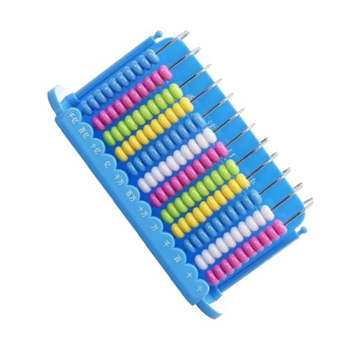 CLISPEED Reihiger aus Sicherem Kunststoff Abgerundete Perlen mit Chinesischen Ziffern Pädagogisches Rechenlernspielzeug Vielseitig für Mathematikunterricht und Dekoration CLISPEED Reihiger aus Sicherem Kunststoff Abgerundete Perlen mit Chinesischen Ziffern Pädagogisches Rechenlernspielzeug Vielseitig für Mathematikunterricht und Dekoration von CLISPEED