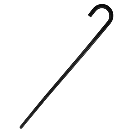 CLISPEED Retro -Dressing -Krücken deko Halloween-Accessoires Kostüm Walking Cane Stock für Kostüm Stockspitzen Spazierstöcke Cosplay-Verzierung Halloween Ornament Rohrstütze Plastik Schwarz CLISPEED Retro -Dressing -Krücken deko Halloween-Accessoires Kostüm Walking Cane Stock für Kostüm Stockspitzen Spazierstöcke Cosplay-Verzierung Halloween Ornament Rohrstütze Plastik Schwarz von CLISPEED