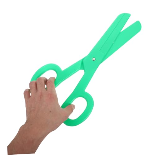 CLISPEED Riesige Clown-Schere und Übergroßer Kamm Stabiles Plastik Realistische Bühne Requisite für Halloween Karneval Kostüme Cosplay Party Dekoration von CLISPEED