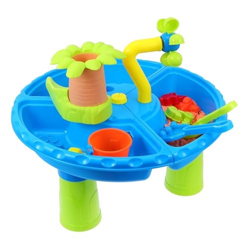 CLISPEED Sandspielzeug Teilig Rund Tisch Sandkasten Zubehör für Drinnen Draußen Leicht Tragbar Fördert Kreativität und Eltern Junge Mädchen Spielspaß Bunte Farben Pädagogisch CLISPEED Sandspielzeug Teilig Rund Tisch Sandkasten Zubehör für Drinnen Draußen Leicht Tragbar Fördert Kreativität und Eltern Junge Mädchen Spielspaß Bunte Farben Pädagogisch von CLISPEED