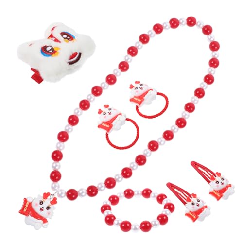 CLISPEED Schmuckset Teilig Verstellbare Halskette und Armband für Mädchen Hautfreundlich Bruchsicher Vielseitig Tragbar für Geburtstag und Besondere Anlässe CLISPEED Schmuckset Teilig Verstellbare Halskette und Armband für Mädchen Hautfreundlich Bruchsicher Vielseitig Tragbar für Geburtstag und Besondere Anlässe von CLISPEED