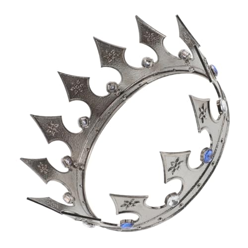 CLISPEED Schwarze Acrylkristall Tiara für Halloween Geburtstagsfeiern Abschlussball und Cosplay Events Komfortabel und für Altersgruppen von CLISPEED