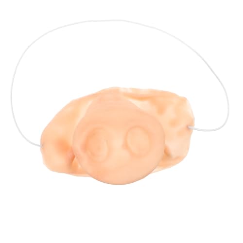CLISPEED Schweinenase Kostüm Zubehör für Cosplay Karneval Maskerade Realistische Fake Schweinsnasen Requisite für Partys Einfach für Lustige Verkleidungen CLISPEED Schweinenase Kostüm Zubehör für Cosplay Karneval Maskerade Realistische Fake Schweinsnasen Requisite für Partys Einfach für Lustige Verkleidungen von CLISPEED