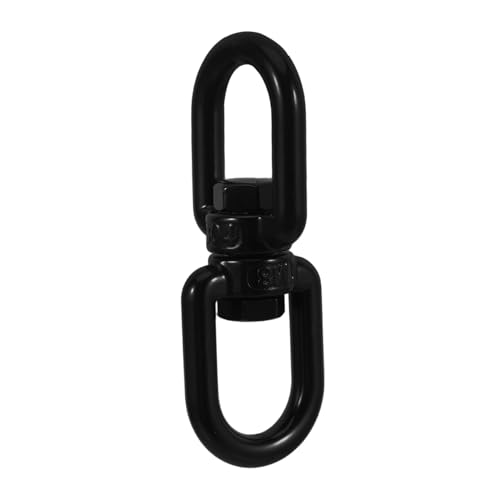 CLISPEED Schwerlast Edelstahl Drehbarer Schaukelwirbel für Hängematten Stühle Yoga Schaukeln Drehgelenk für Verhedderungsfreie Aufhängung Robuster Swivel Snap Hook Zubehör von CLISPEED