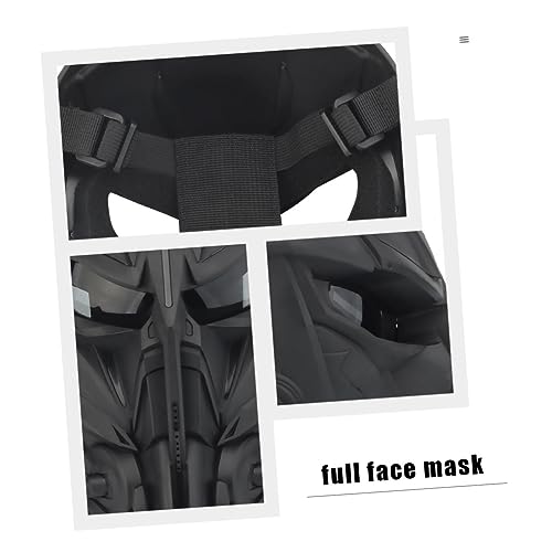 CLISPEED Science Fiction Vollgesichts Cosplay Maske mit Verstellbarem Elastischem Band für Erwachsene Atmungsaktive Outdoor Maske Stabile für Halloween und Lackierarbeiten CLISPEED Science Fiction Vollgesichts Cosplay Maske mit Verstellbarem Elastischem Band für Erwachsene Atmungsaktive Outdoor Maske Stabile für Halloween und Lackierarbeiten von CLISPEED