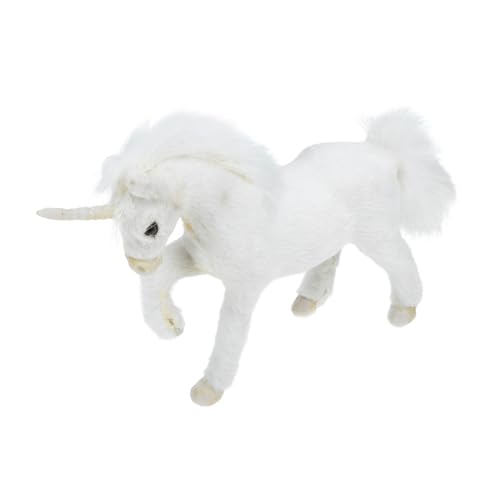 CLISPEED Simulation Einhorn Dekoration Plüsch Tier Ornament Kinderzimmer Deko Weiches Kuscheltier Figur aus Kunststoff und Kunstfell Geschenkidee für Kleinkinder CLISPEED Simulation Einhorn Dekoration Plüsch Tier Ornament Kinderzimmer Deko Weiches Kuscheltier Figur aus Kunststoff und Kunstfell Geschenkidee für Kleinkinder von CLISPEED