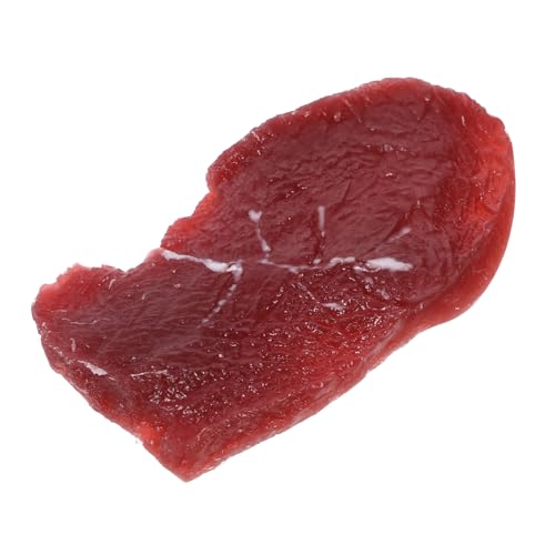 CLISPEED Simulation Fleischspielzeug tischdeko esstisch Fleischmodell Steakmodell naturgetreue Fleischdekoration gefälschte Lebensmittel falsches Fleisch lebensechtes Lebensmittelmodell PVC CLISPEED Simulation Fleischspielzeug tischdeko esstisch Fleischmodell Steakmodell naturgetreue Fleischdekoration gefälschte Lebensmittel falsches Fleisch lebensechtes Lebensmittelmodell PVC von CLISPEED