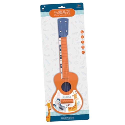 CLISPEED Simulation Ukulele Lerninstrument Frühpädagogik Musikinstrument Sicher für Anfänger und Kleinkinder Geeignet Zufällige Farbe Zufällige Farbe von CLISPEED