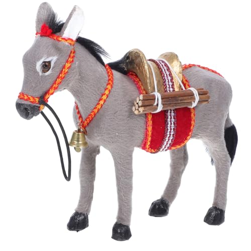 CLISPEED Eselspielzeug Tiere Für Kleinkinder Riesige Plüschtiere Realistisches Simulationstiermodell Pädagogischer Esel CLISPEED Eselspielzeug Tiere Für Kleinkinder Riesige Plüschtiere Realistisches Simulationstiermodell Pädagogischer Esel von CLISPEED