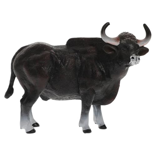 CLISPEED Simuliertes Viehmodell aus Kunststoff Realistisches Rinder für Dekoratives Stier Modell Hergestellt für Zuhause und Partys CLISPEED Simuliertes Viehmodell aus Kunststoff Realistisches Rinder für Dekoratives Stier Modell Hergestellt für Zuhause und Partys von CLISPEED