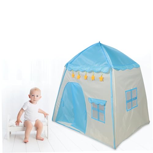 CLISPEED Spielzelt Prinzessin Schloss Faltbar Blau Indoor Spielhaus mit Floralem Muster Atmungsaktiv Strapazierfähig Einfach Aufzubauen für Mädchen und Jungen CLISPEED Spielzelt Prinzessin Schloss Faltbar Blau Indoor Spielhaus mit Floralem Muster Atmungsaktiv Strapazierfähig Einfach Aufzubauen für Mädchen und Jungen von CLISPEED