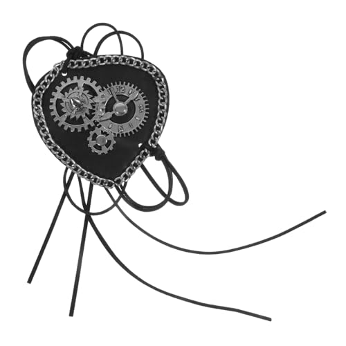 CLISPEED Stylische Leichte Einäugige Augenklappe im Piratenstil Atmungsaktiv und Bequem für Halloween Maskerade Karneval Erwachsene und Partyzubehör CLISPEED Stylische Leichte Einäugige Augenklappe im Piratenstil Atmungsaktiv und Bequem für Halloween Maskerade Karneval Erwachsene und Partyzubehör von CLISPEED