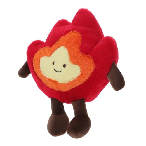 CLISPEED Süßes Feuer Flammen Plüschtier Kuscheliges Weiches Simulation Lagerfeuer Kissen Lustige Fake Holzscheit Puppe Cartoon Feuer deko für Wohnzimmer und Geschenkidee CLISPEED Süßes Feuer Flammen Plüschtier Kuscheliges Weiches Simulation Lagerfeuer Kissen Lustige Fake Holzscheit Puppe Cartoon Feuer deko für Wohnzimmer und Geschenkidee von CLISPEED