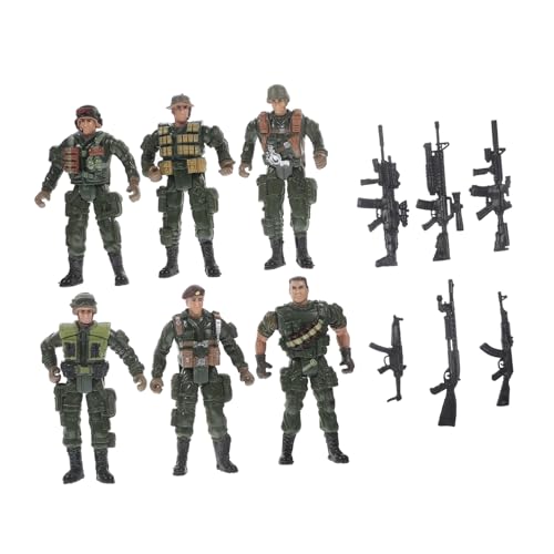 CLISPEED Teiliges Militärischer Soldaten Modell Mini Action Figuren in Grün Detaillierte Miniatur Soldaten Figuren als Militärspielzeug und Sammlerstück CLISPEED Teiliges Militärischer Soldaten Modell Mini Action Figuren in Grün Detaillierte Miniatur Soldaten Figuren als Militärspielzeug und Sammlerstück von CLISPEED