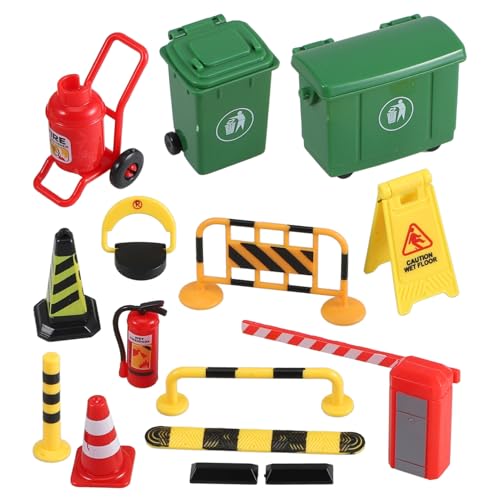 CLISPEED Teiliges Miniatur Verkehrszeichen Spielset Farbenfrohe Verkehrssicherheitsmodelle für Leichtes Kombinierbares Straßensperren und Verkehrszeichen Toy Fördert Spielerisches Lernen CLISPEED Teiliges Miniatur Verkehrszeichen Spielset Farbenfrohe Verkehrssicherheitsmodelle für Leichtes Kombinierbares Straßensperren und Verkehrszeichen Toy Fördert Spielerisches Lernen von CLISPEED