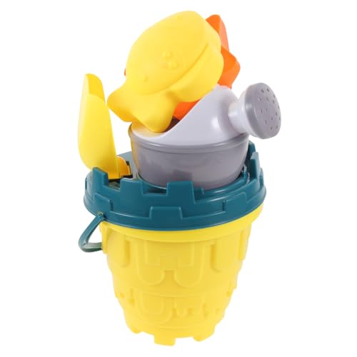 CLISPEED Teiliges Sandspielzeug Cartoon Zug Sandkasten Leichtes Tragbares Strandspielzeug für Jungen und Mädchen Kreative Sandförmchen und Schaufel für Strand und Sandkasten von CLISPEED