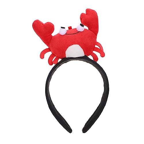 CLISPEED Tier Haarreif Haarband mit Großer Krebs Puppe Dekoration Weiches Rutschfestes Haarschmuck für Cosplay Halloween Karneval Umweltfreundliches Material CLISPEED Tier Haarreif Haarband mit Großer Krebs Puppe Dekoration Weiches Rutschfestes Haarschmuck für Cosplay Halloween Karneval Umweltfreundliches Material von CLISPEED