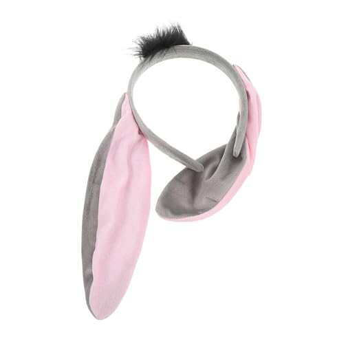 CLISPEED Tierhaarband Dekoration Stirnbänder Kostüm Eselkostüm Eselkopfschmuck Für Erwachsene Eselohren Esel Ankleideset Eselkostüm Für Hunde Graues Esel Stirnband CLISPEED Tierhaarband Dekoration Stirnbänder Kostüm Eselkostüm Eselkopfschmuck Für Erwachsene Eselohren Esel Ankleideset Eselkostüm Für Hunde Graues Esel Stirnband von CLISPEED