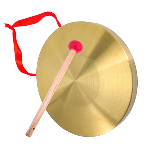 CLISPEED Tragbares Gong Instrument Hochwertiges Percussion Instrument Leicht und Robust Warnsignal für und Notfälle Mit Schlägel CLISPEED Tragbares Gong Instrument Hochwertiges Percussion Instrument Leicht und Robust Warnsignal für und Notfälle Mit Schlägel von CLISPEED
