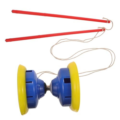CLISPEED Triple Lager Diabolo Jonglier Langlebig und Bruchsicher für Senioren Traditionelles Chinesisches Fitness mit Verstellbarer Saite Anfängerfreundlich Blau Zufällige Zufällige Farbe CLISPEED Triple Lager Diabolo Jonglier Langlebig und Bruchsicher für Senioren Traditionelles Chinesisches Fitness mit Verstellbarer Saite Anfängerfreundlich Blau Zufällige Zufällige Farbe von CLISPEED