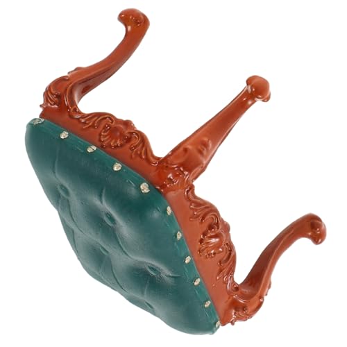 CLISPEED Vintage Miniatursessel im Maßstab für Puppenhäuser Eleganter Stoffstuhl für Wohnräume für Sammler und Miniaturliebhaber CLISPEED Vintage Miniatursessel im Maßstab für Puppenhäuser Eleganter Stoffstuhl für Wohnräume für Sammler und Miniaturliebhaber von CLISPEED