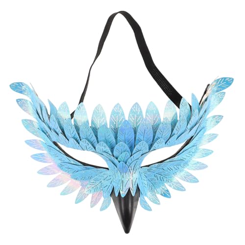 CLISPEED Vogelmaske mit Eulen Schnabel Fein Verarbeitetes Kostümzubehör für Halloween Maskenball Karneval und Cosplay für Erwachsene Vielseitig Einsetzbar bei Themenpartys von CLISPEED