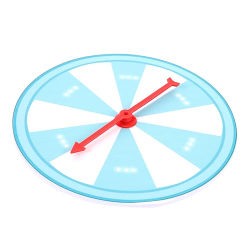 CLISPEED Wandhängendes Drehbar Partyspiel Gewinnrad für Klassenzimmer und Geschenkset von CLISPEED